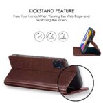 Shock Proof Flip Cover Back Case for Samsung Galaxy M04 | Magnetic Wallet Leather Case with Stand - Image 8