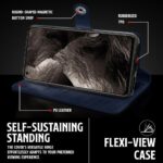 Shock Proof Flip Cover Back Case for Realme Gt Master Edition | Magnetic Wallet Leather Case with Stand - Image 5