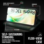 Shock Proof Flip Cover Back Case for Mi Redmi 13C 5G | Magnetic Wallet Leather Case with Stand - Image 8