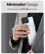 Shock Proof Clear Back Case Mobile Cover for Oppo F17 (Hard | Hybrid PC + TPU | Full Armour Device & Camera Protection | Black) - Image 5