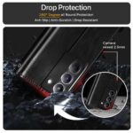 Shock Proof Flip Cover Back Case for Realme 14X 5G | Magnetic Wallet Leather Case with Stand - Image 8