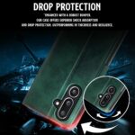 Shock Proof Flip Cover Back Case for Samsung Galaxy M36 5G | Magnetic Wallet Leather Case with Stand - Image 6