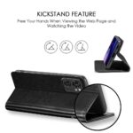 Shock Proof Flip Cover Back Case for Motorola Moto Edge 40 5G | Magnetic Wallet Leather Case with Stand - Image 5