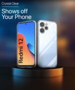 Crystal Clear Transparent Back Case Cover for Redmi 12 4G | Full Device & Camera Protection Shockproof TPU | Flexible Silicone Back Cover Case Transparent - Image 4