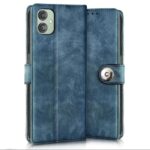 Shock Proof Flip Cover Back Case for Samsung Galaxy F14 5G | Magnetic Wallet Leather Case with Stand - Image 2