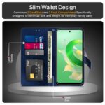 Shock Proof Flip Cover Back Case for Itel P55 Plus 4G | Magnetic Wallet Leather Case with Stand - Image 4