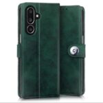 Shock Proof Flip Cover Back Case for Samsung Galaxy M36 5G | Magnetic Wallet Leather Case with Stand - Image 2