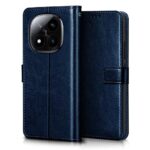 Shock Proof Flip Cover Back Case for Redmi Note 14 Pro Plus 5G | Magnetic Wallet Leather Case with Stand - Image 3
