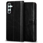 Shock Proof Flip Cover Back Case for Samsung Galaxy A54 5G | Magnetic Wallet Leather Case with Stand - Image 4