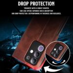 Shock Proof Flip Cover Back Case for Vivo T4X 5G | Magnetic Wallet Leather Case with Stand - Image 6