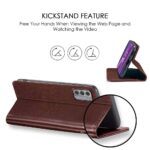 Shock Proof Flip Cover Back Case for Nokia G42 5G | Magnetic Wallet Leather Case with Stand - Image 8