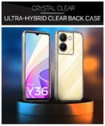 Crystal Clear Transparent Back Case Cover for Vivo Y36 | Full Device & Camera Protection Shockproof TPU | Flexible Silicone Back Cover Case Transparent - Image 3