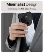 TPU+PC Shock Proof Clear Protective Back Case for Iqoo Z10 5G | Vivo T4 5G - Airedge Technology | 360 Degree Camera Protection | Transparent Hybrid Back Case Mobile Cover - Black - Image 5