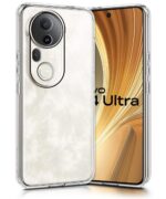 Transparent Back Cover Case for Vivo T4 Ultra | Raised Bumps for Full Device & Camera Protection Shockproof TPU Silicone Back Case Mobile Cover Transparent - Image 2