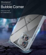 Crystal Clear Transparent Back Case Cover for Motorola Edge 30 Fusion 5G | Full Device & Camera Protection Shockproof TPU | Flexible Silicone Back Cover Case Transparent - Image 4