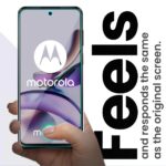 Unbreakable Nano Film Glass Screen Protector for Motorola Moto G13 [ Flexible Like a Screen Guard, Harder Than a Tempered Glass ]  Pack of 2 Clear - Image 5