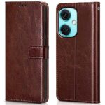 Shock Proof Flip Cover Back Case for 1+ Oneplus Nord Ce 3 5G | Magnetic Wallet Leather Case with Stand