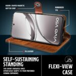 Shock Proof Flip Cover Back Case for Iqoo Z10R 5G | Magnetic Wallet Leather Case with Stand - Image 5