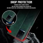 Shock Proof Flip Cover Back Case for Vivo Y21 | Magnetic Wallet Leather Case with Stand - Image 6