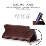 Shock Proof Flip Cover Back Case for Vivo V7 Plus | Magnetic Wallet Leather Case with Stand - Image 5