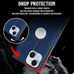 Shock Proof Flip Cover Back Case for Iphone 15 Plus | Magnetic Wallet Leather Case with Stand - Image 8