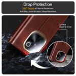 Shock Proof Flip Cover Back Case for Iqoo Z9S Pro 5G | Magnetic Wallet Leather Case with Stand - Image 5
