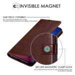 Shock Proof Flip Cover Back Case for Xiaomi Redmi Note 10 | Magnetic Wallet Leather Case with Stand - Image 8