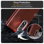 Shock Proof Flip Cover Back Case for 1+ Oneplus Nord 5 | Magnetic Wallet Leather Case with Stand - Image 8