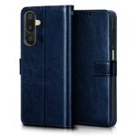 Shock Proof Flip Cover Back Case for Samsung Galaxy M16 5G | Magnetic Wallet Leather Case with Stand - Image 2