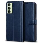 Shock Proof Flip Cover Back Case for Samsung Galaxy A14 5G | Magnetic Wallet Leather Case with Stand - Image 4
