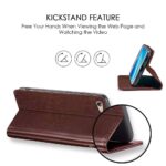 Shock Proof Flip Cover Back Case for Vivo Y53 | Magnetic Wallet Leather Case with Stand - Image 5