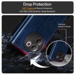 Shock Proof Flip Cover Back Case for Vivo V30E 5G | Magnetic Wallet Leather Case with Stand - Image 8