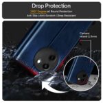 Shock Proof Flip Cover Back Case for Vivo T3X 5G | Magnetic Wallet Leather Case with Stand - Image 8