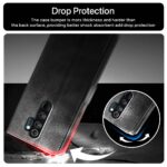 Shock Proof Flip Cover Back Case for Xiaomi Mi Redmi Note 8 Pro | Magnetic Wallet Leather Case with Stand - Image 6