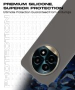 Slim Frameless Back Cover for Realme 13 Pro 5G | Realme 13 Pro Plus 5G | Soft Matte Silicone Flexible Mobile Case & Camera Protection | Ultra Thin Lightweight Design (Grey) - Image 4