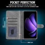Shock Proof Flip Cover Back Case for Oppo Reno 13 5G | Magnetic Wallet Leather Case with Stand - Image 4