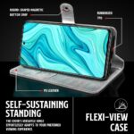 Shock Proof Flip Cover Back Case for Redmi Note 10 Lite | Magnetic Wallet Leather Case with Stand - Image 5