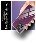 Transparent Back Cover Case Compatible with HMD Crest Max 5G Shockproof TPU Silicone Mobile Cover with Raised Bumps for Full Body & Camera Protection Clear/Transparent - Image 7