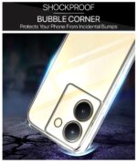 Crystal Clear Transparent Back Case Cover for Vivo Y36 | Full Device & Camera Protection Shockproof TPU | Flexible Silicone Back Cover Case Transparent - Image 4