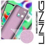 Back Cover for Xiaomi Redmi 12C | Poco C55 | Ultra Slim Soft Rubberised Case | Inner Velvet Fabric Lining | Matte Silicone Flexible Mobile Case | Camera Protection - Lilac - Image 2
