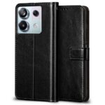 Shock Proof Flip Cover Back Case for Xiaomi Mi Redmi Note 13 Pro 5G | Magnetic Wallet Leather Case with Stand - Image 4