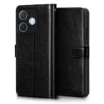 Shock Proof Flip Cover Back Case for Oppo A5 Pro 5G | Magnetic Wallet Leather Case with Stand - Image 2