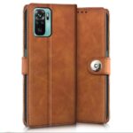Shock Proof Flip Cover Back Case for Xiaomi Redmi Note 10 | Magnetic Wallet Leather Case with Stand - Image 3