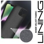 Back Cover for Apple iPhone 14 Plus | Ultra Slim Soft Rubberised Case | Inner Velvet Fabric Lining | Matte Silicone Flexible Mobile Case | Camera Protection - Black - Image 4