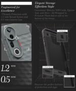 Back Cover for Vivo T4 Ultra with Hexa Cube Design | Ultra Slim Soft Rubberised Case | Inner Velvet Fabric | Matte Silicone Flexible Mobile Case | Camera Protection - Olive Green - Image 4