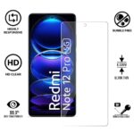 Unbreakable Nano Film Glass Screen Protector for Xiaomi Redmi Note 12 Pro 5G [ Flexible like a Screen Guard, Harder than a Tempered Glass ]  Pack Of 2 - Image 4
