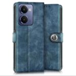 Shock Proof Flip Cover Back Case for Realme P3 Ultra 5G | Magnetic Wallet Leather Case with Stand - Image 2