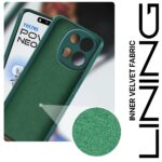 Back Cover for Tecno Pova 6 Neo 5G | Ultra Slim Soft Rubberised Case | Inner Velvet Fabric Lining | Matte Silicone Flexible Mobile Case | Camera Protection - Green - Image 2