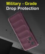 Ultimate Silicon Back Cover Case for Xiaomi Redmi Note 12 Pro 5G | Military Grade Drop Protection Shockproof Bumper | Anti-Slip Grip | Scratch Proof Micro-Fibre Cloth Inside (Crimson Red) - Image 6