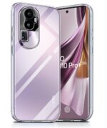 Crystal Clear Transparent Back Case Cover for Oppo Reno 10 Pro Plus 5G | Full Device & Camera Protection Shockproof TPU | Flexible Silicone Back Cover Case Transparent - Image 2